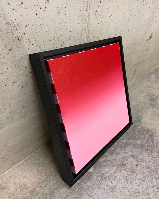 Nowoczesny obraz w ramie 30x30 cm