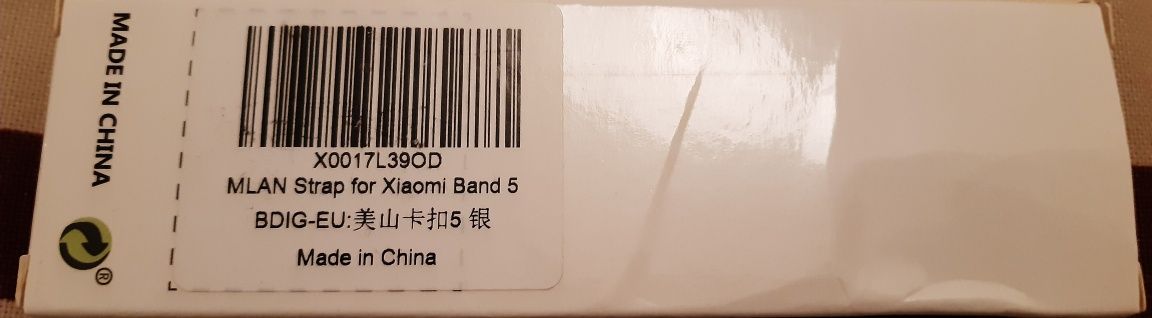 Pulseira em aço para banda Xiaomi 5