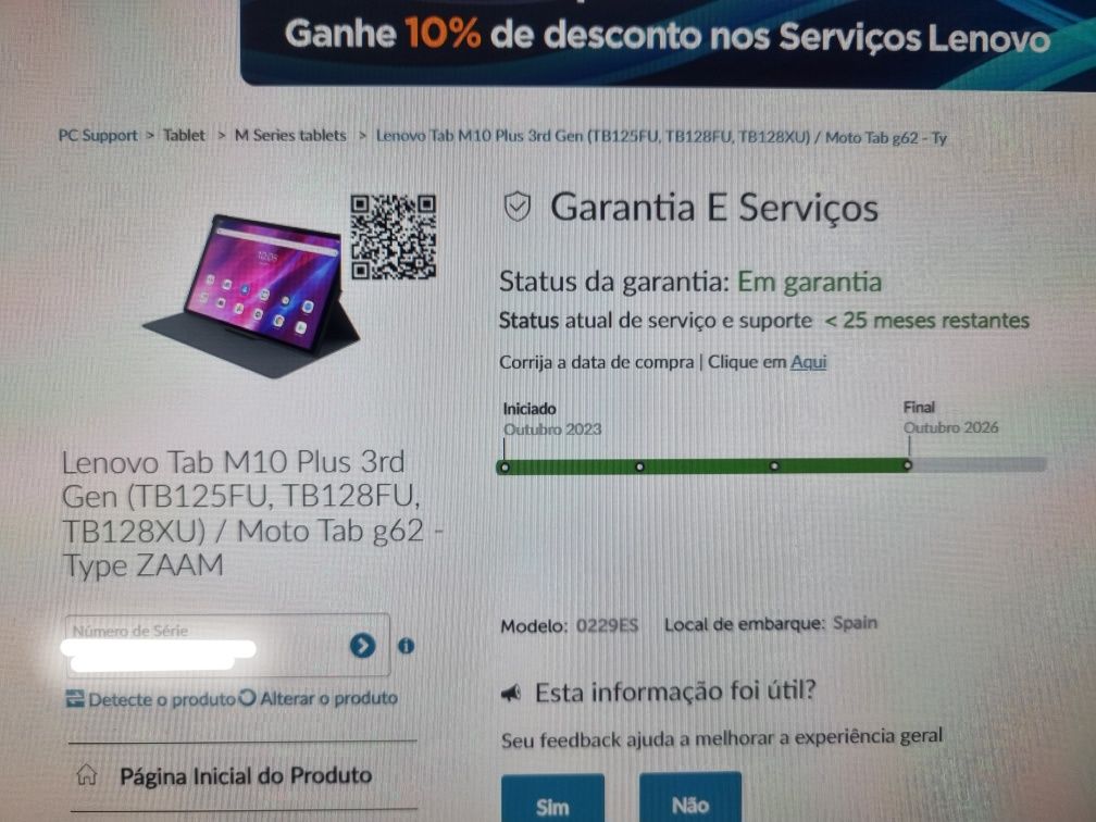 Tablet Lenovo Tab M10 Plus