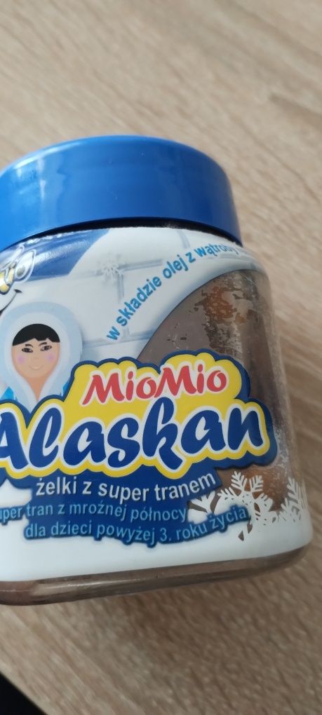 Żelki z tranem z olejem z wątroby rekina