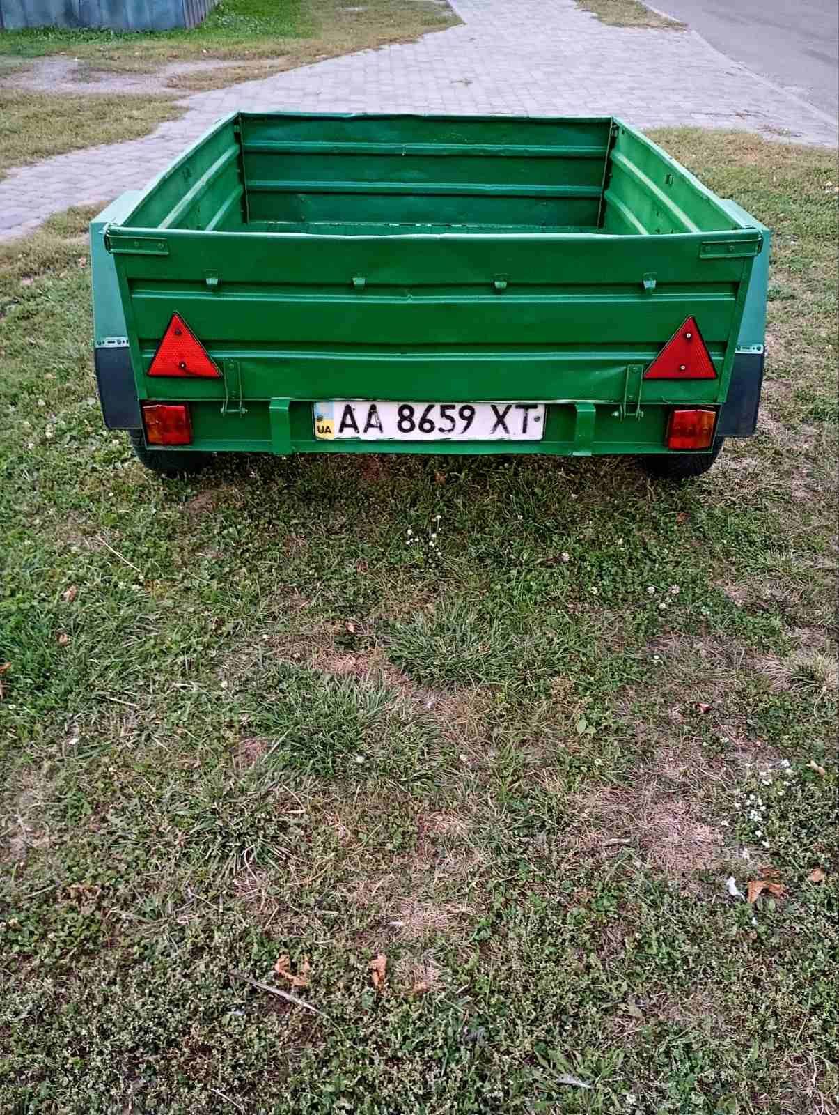 Прицеп.Причіп.(147х122х35см) для легкового автомобиля.