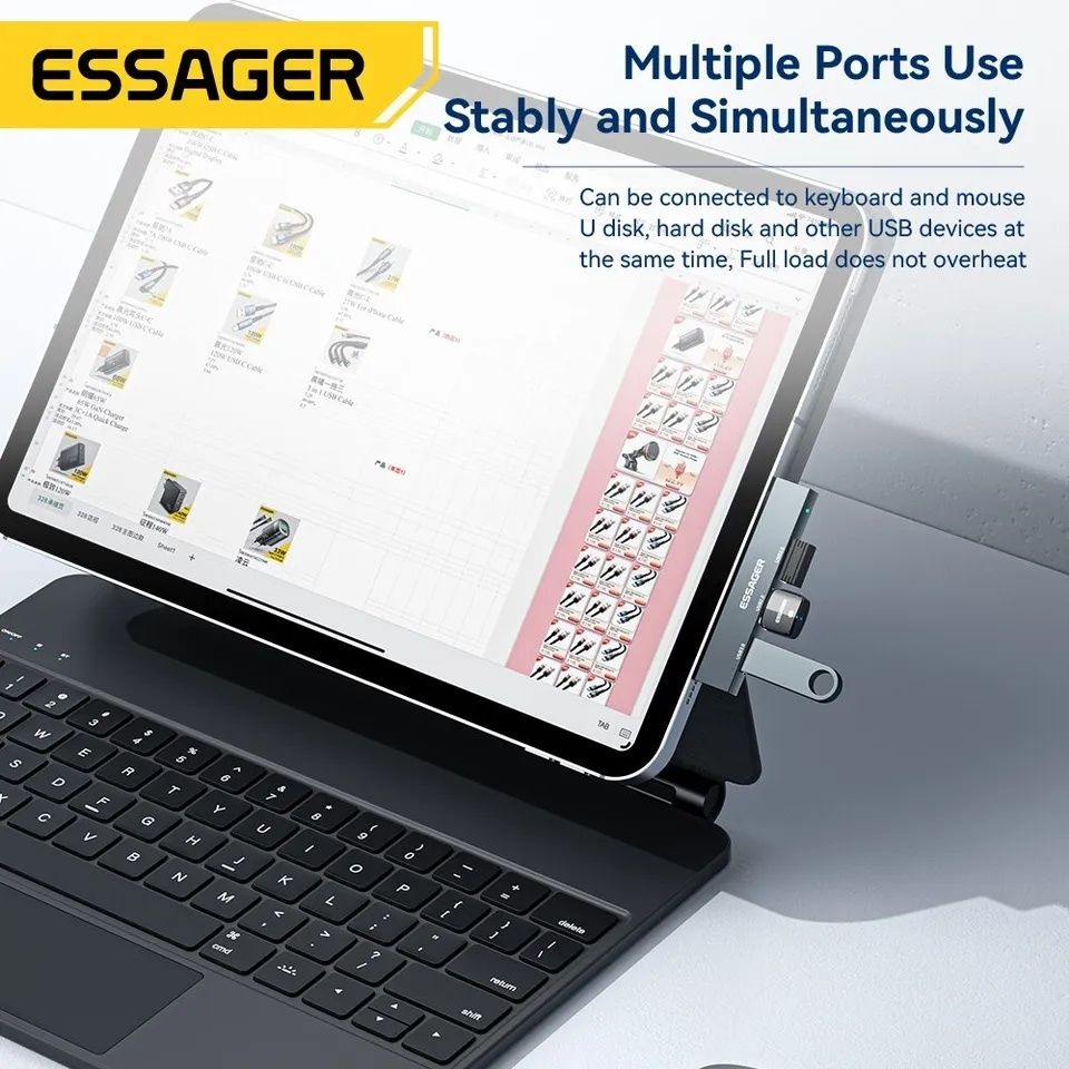 USB hub концентратор хаб Essager ES-TA03