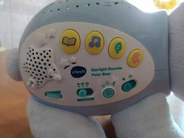 Urso Polar com música e projecção de estrelas