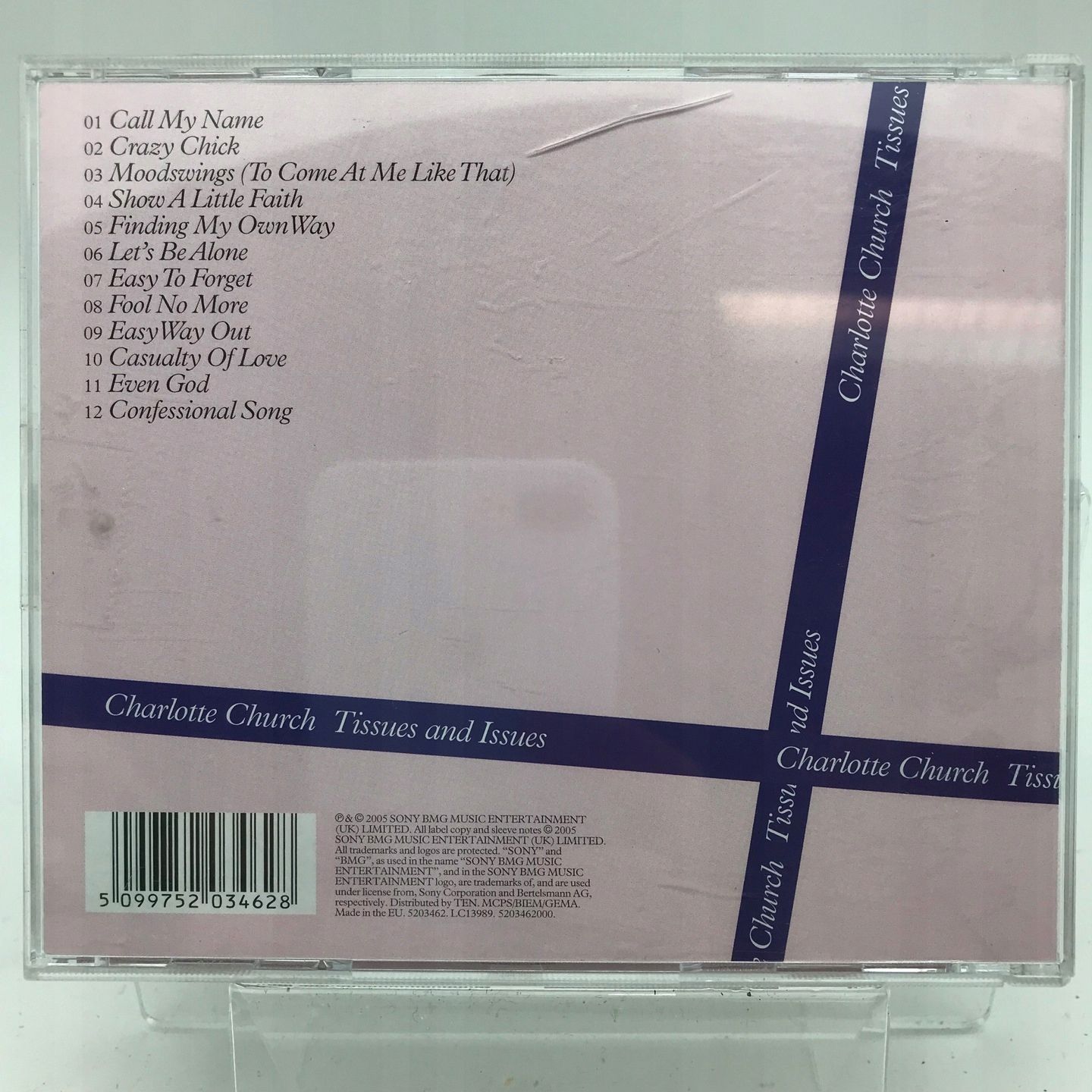 Cd - Charlotte Church - Tissues And Issues Pop 2005