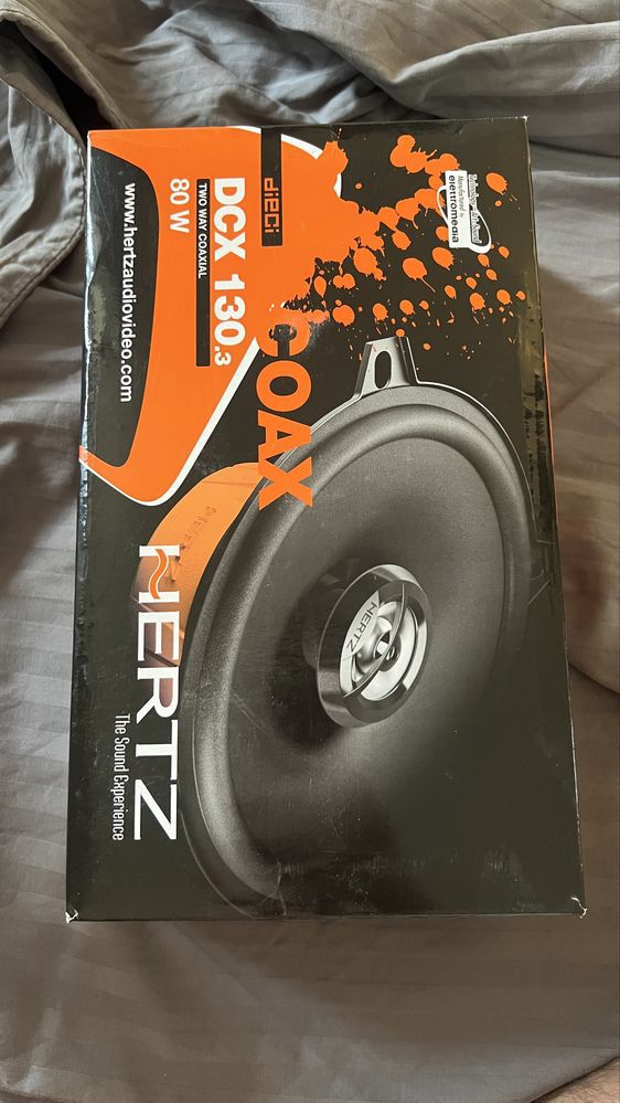 Колонки DCX 130.3 80w состояние новых