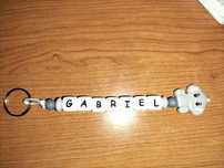 Porta chaves em silicone