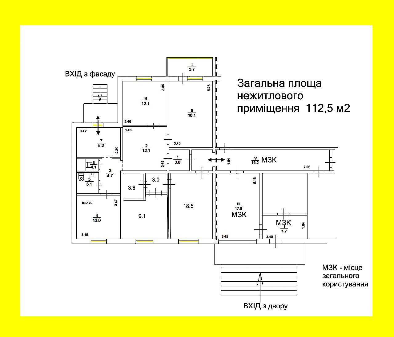 Фасадне приміщення 112м2, 1 поверх, метро Позняки вул. Мішуги, Бажана