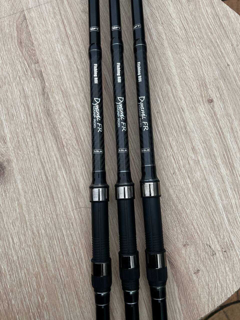 Коропове вудлище Dynamic Carp 3.5lbs 3х сост Fishing Roy