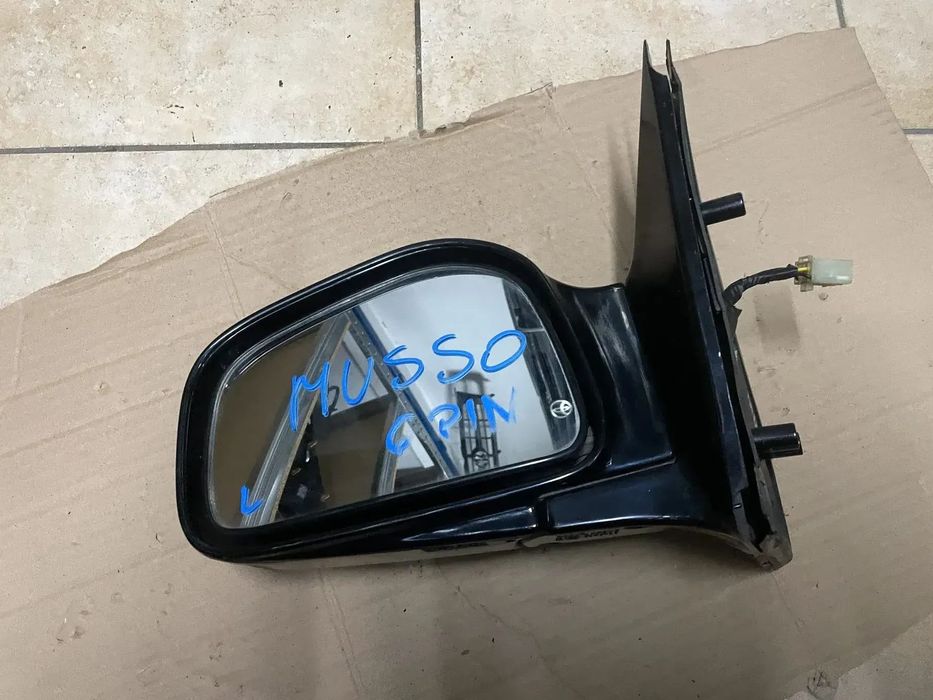 Lusterko lewe Daewoo Musso 6PIN (czarne)