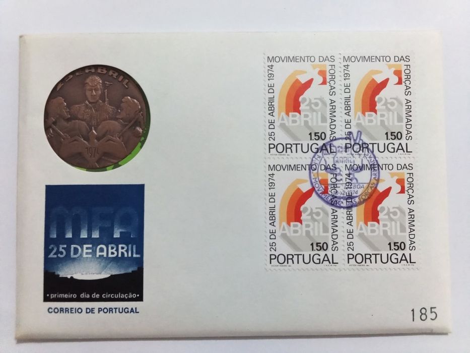 Filo-Medalhística - MFA 25 Abril 1974