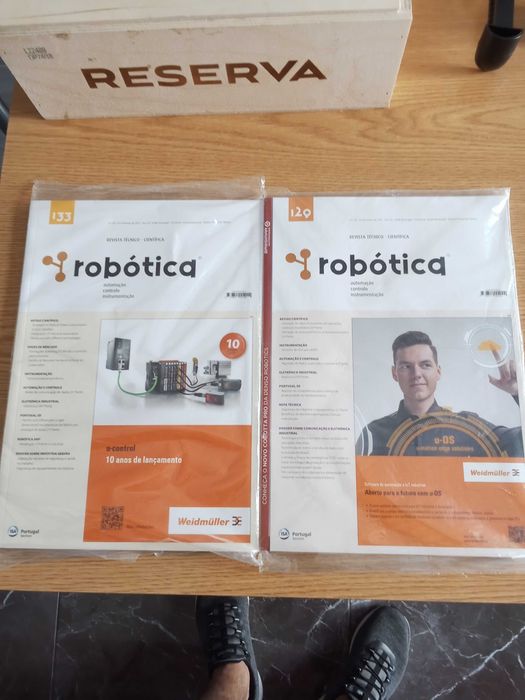 Coleção de Revistas “Robótica” – Edição Técnica e Científica