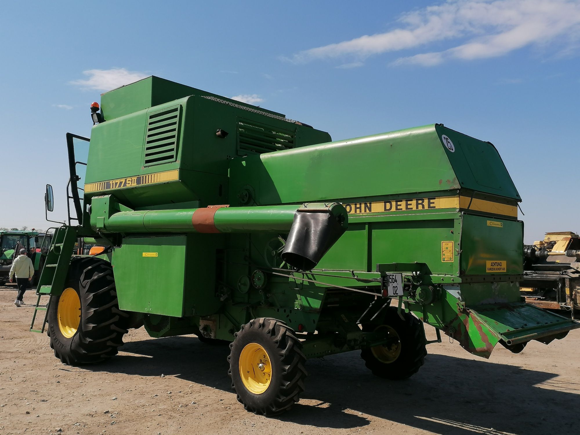 John Deere 1177 nie 1188 nie 1075 new holland TX tc