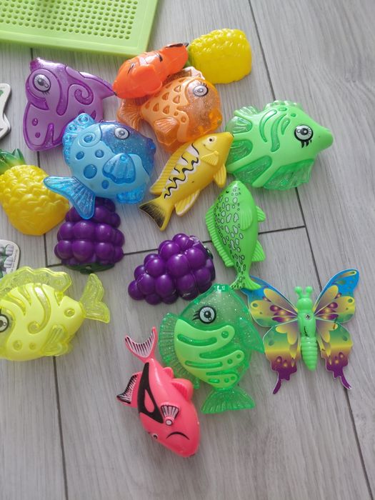 Щенячий патруль на магнітиках мозаїка і фігурки для рибалки без удочки