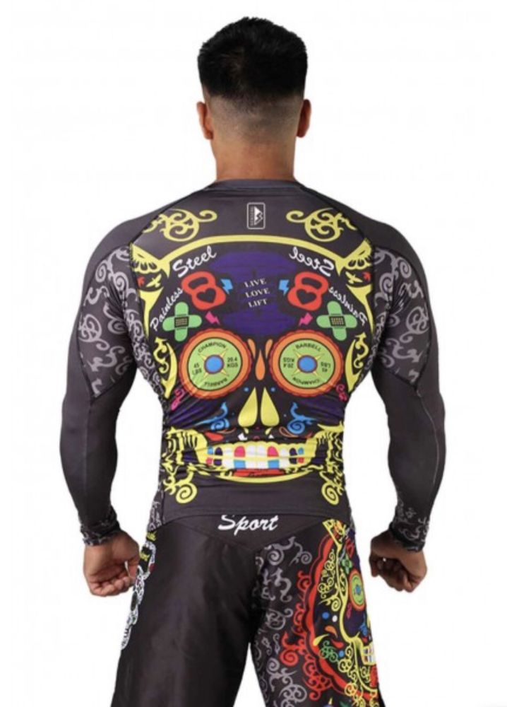 Рашгард BERSERK SPORT Cross Skull black