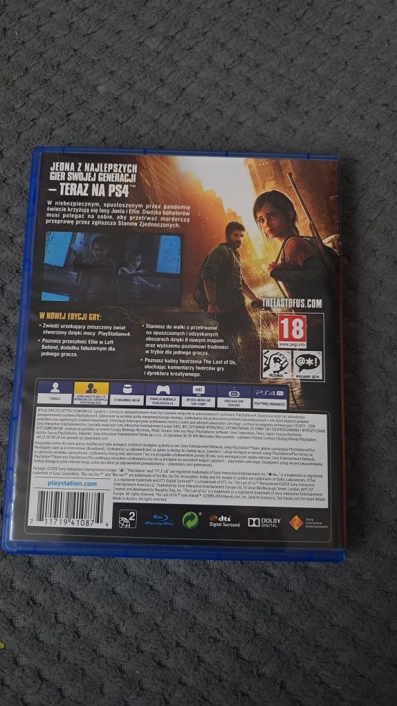 The Last Of Us Gra PS4