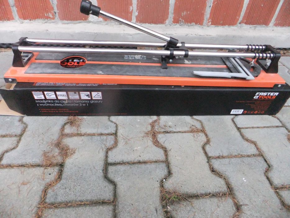 Maszynka do glazury z wycinakiem 600 mm FASTER TOOLS jak nowe