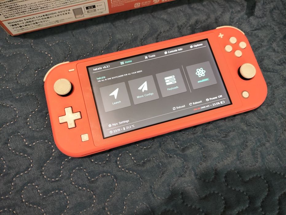 Nintendo Switch Lite Desbloqueado