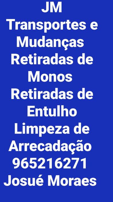 Mudanças e Transportes