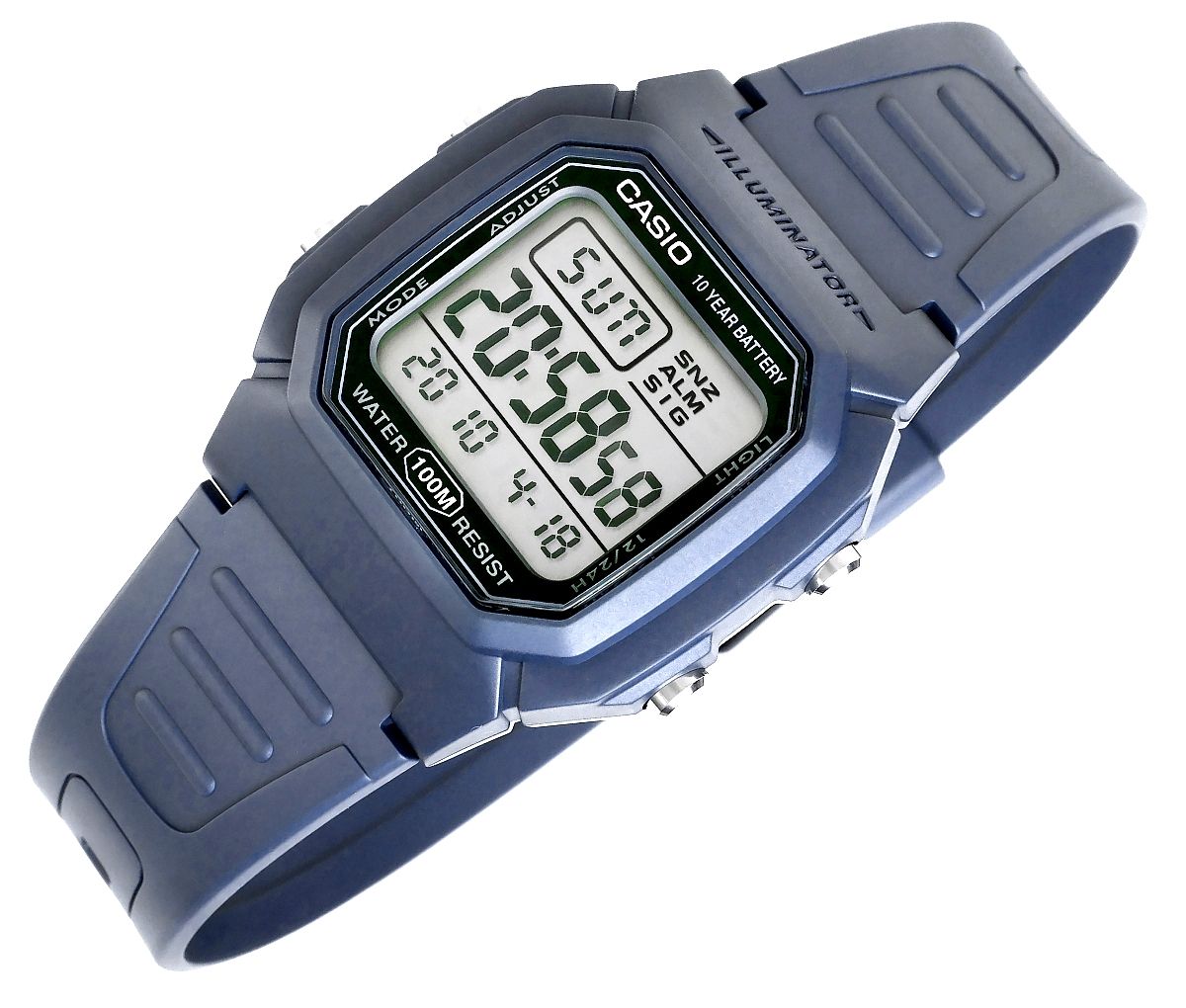 zegarek casio w-800h-2avdf + box