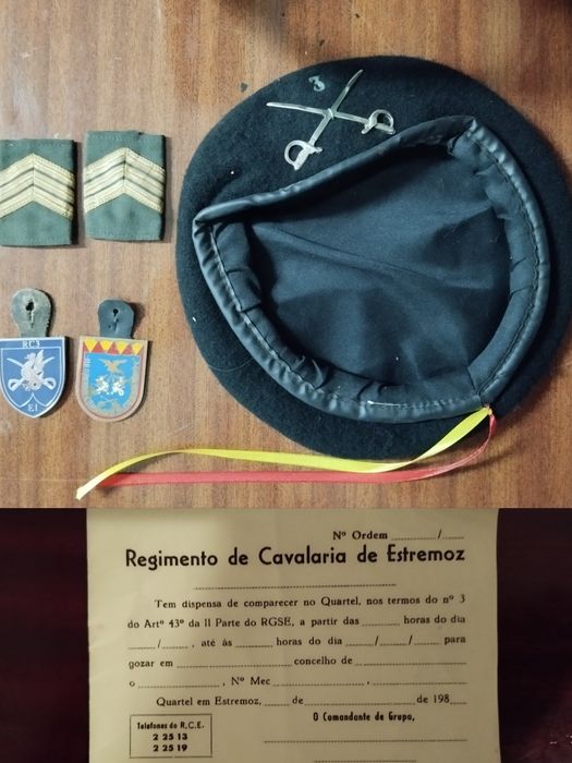Artigos militares de  coleção