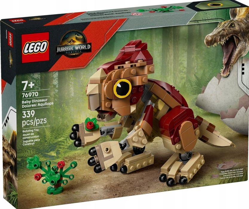 LEGO Jurassic World 76970 Mały dinozaur Dolores: aquilops