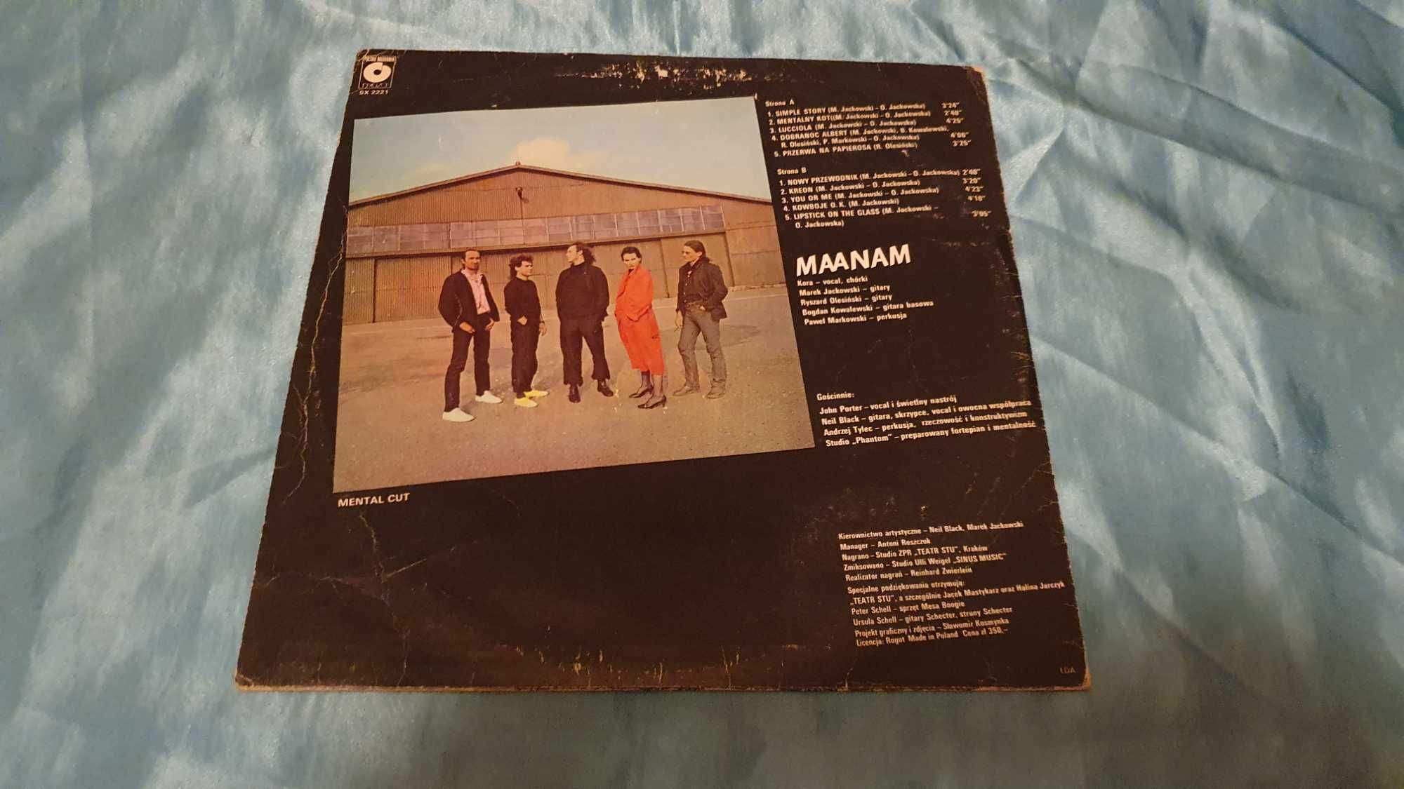 MAANAM  -  Mental  Cut  Vinyl LP