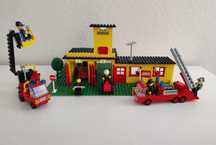 Lego vintage 3 sets bombeiros