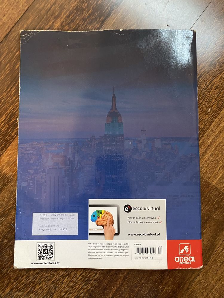 Workbook+ Complementares iTeen 8ano Areal Editores