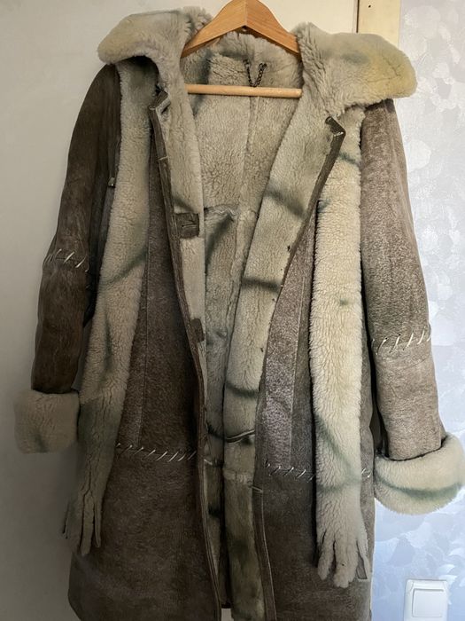 Женская натуральная дубленка