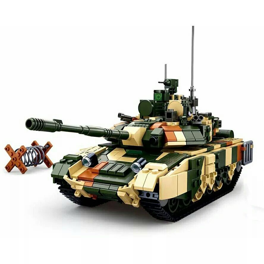 Конструктор Армия Sluban M38-B0756 "Тяжёлый Танк Т-90МС", 758 дет.