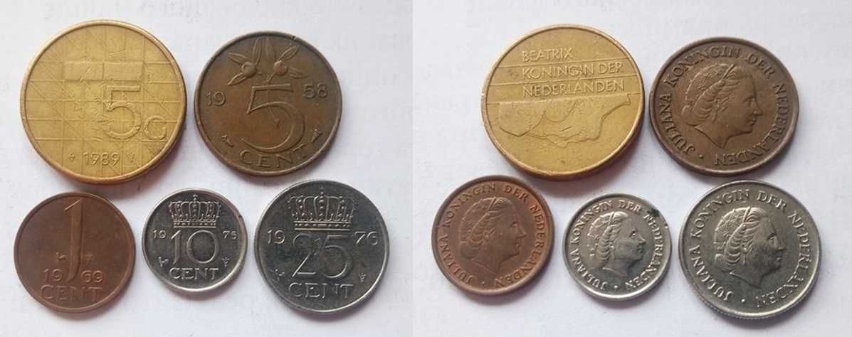Монеты Европы из обиходки в коллекцию, без повторов, отличные!