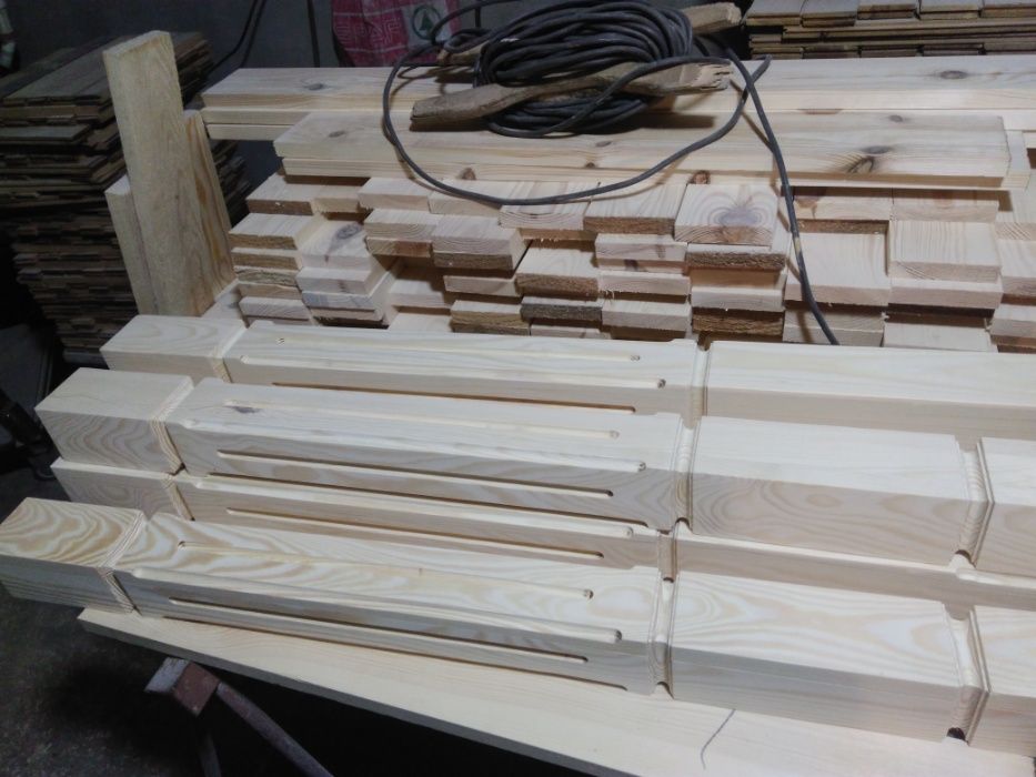 балясины коробом в римском стиле пустотелые