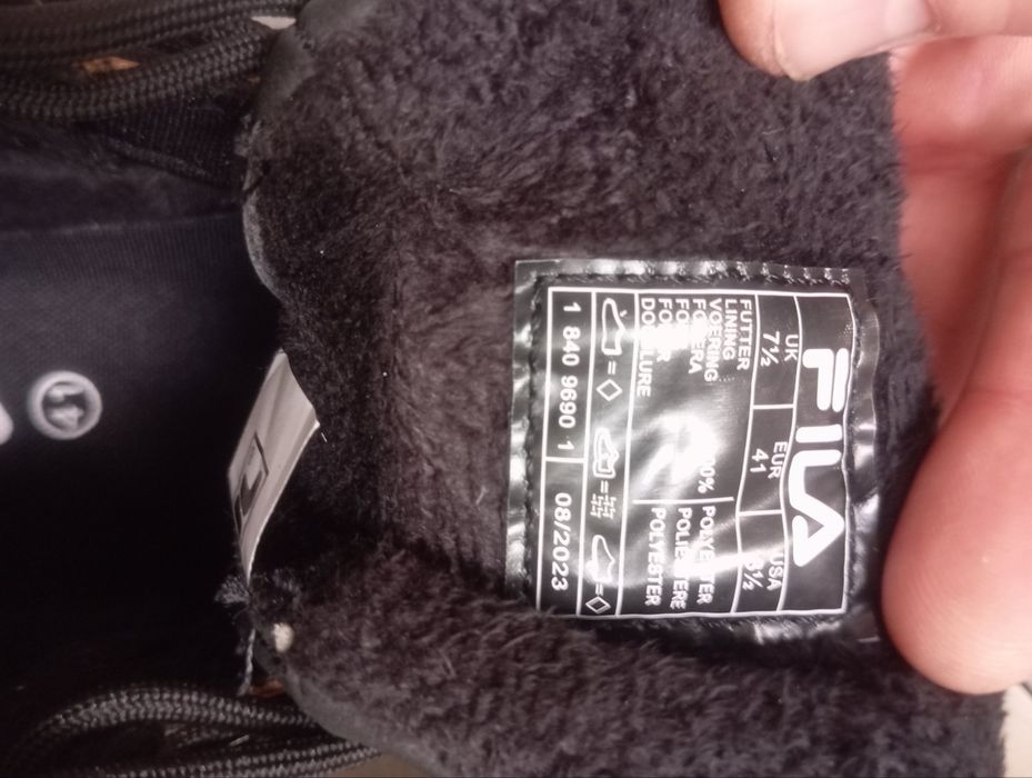 Чоботи чоловічі FILA