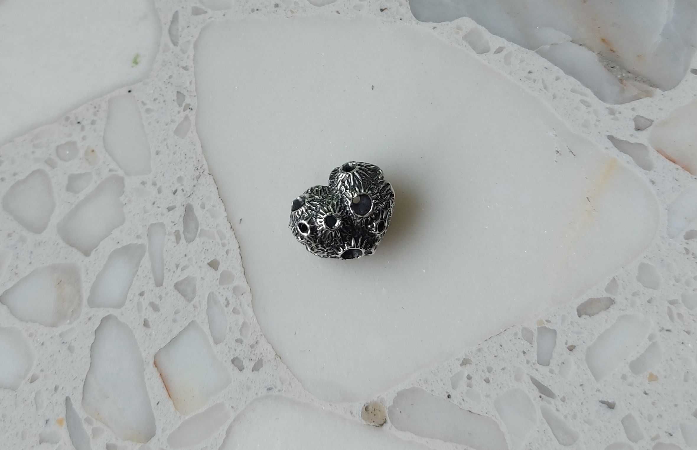 OHM Beads Luna Love Serce Księżyc Charms (Nowy)