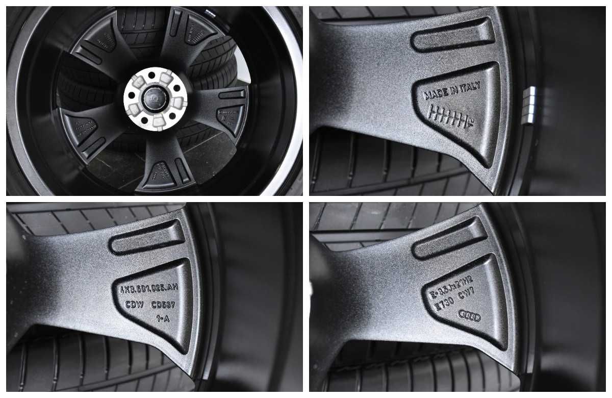 Koła Felgi Audi 21 A7 S7 C8 4K8 Nowe Bridgestone 2024 Lato