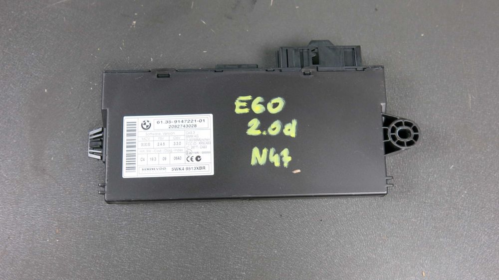 BMW E60 E61 Lift moduł komfortu  sterownik