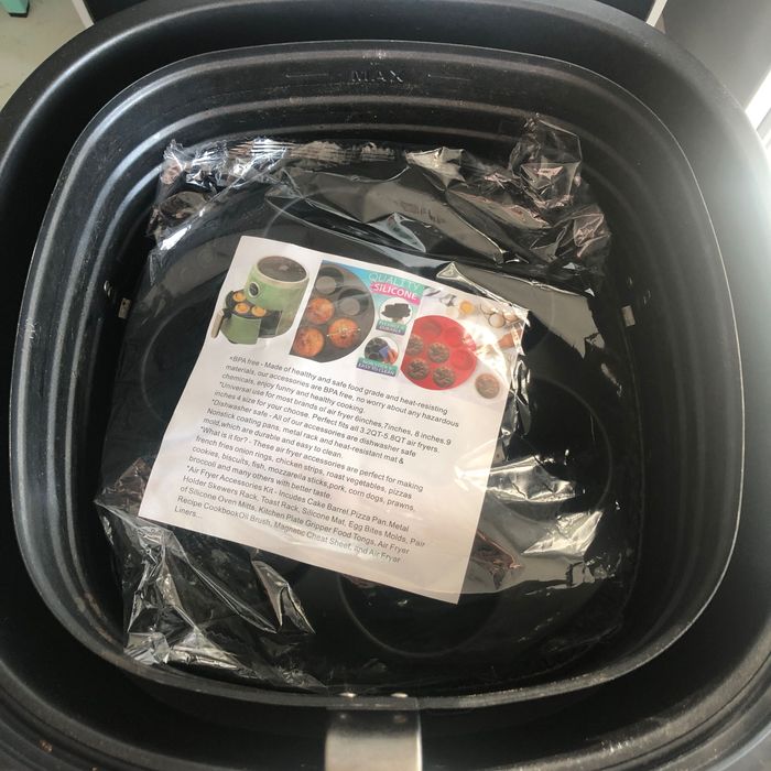 Wkład silikonowy forma do muffinek do frytkownicy beztłuszczowej