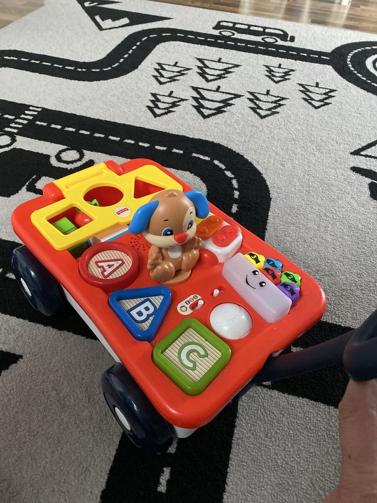 Wózek fisher-price dla dzieci interaktywny