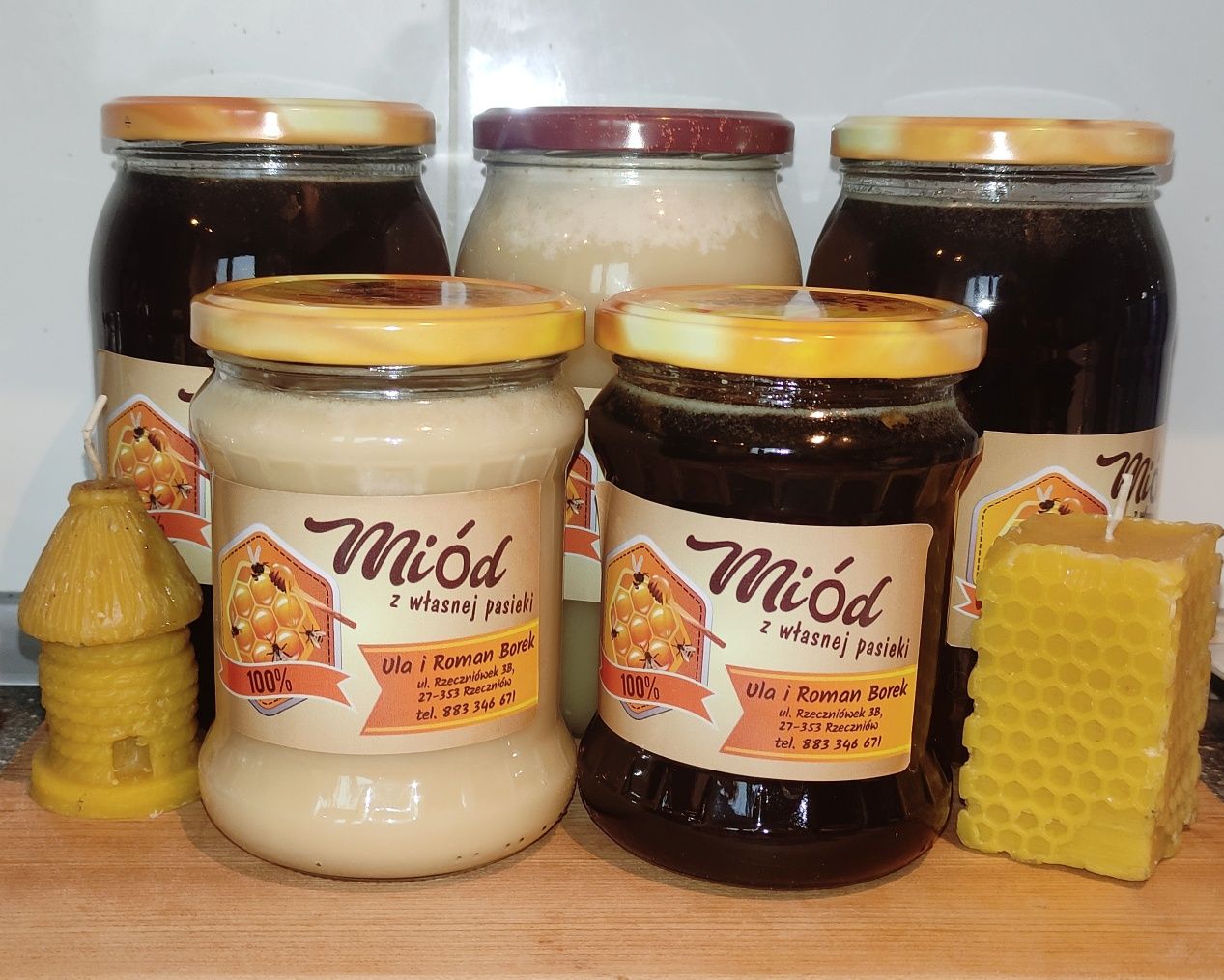 Miód z własnej pasieki
