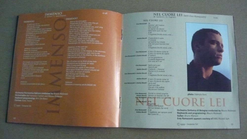 Andrea Bocelli Sogno płyta CD