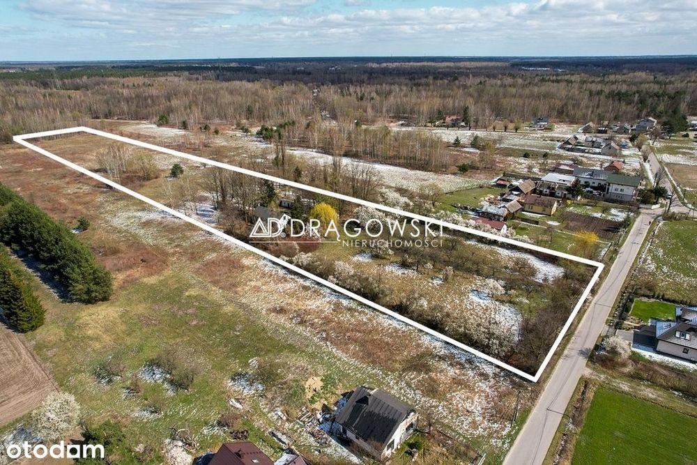 Atrakcyjna działka w Mrowiskach gm. Halinów 3 ha