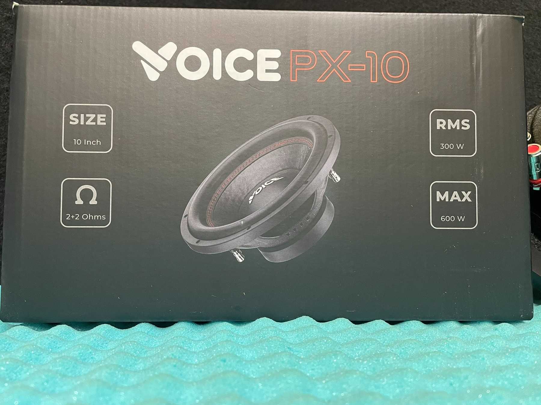 Сабвуфер Voice PX-10, автомобільний сабвуфер, сабвуферний динамік