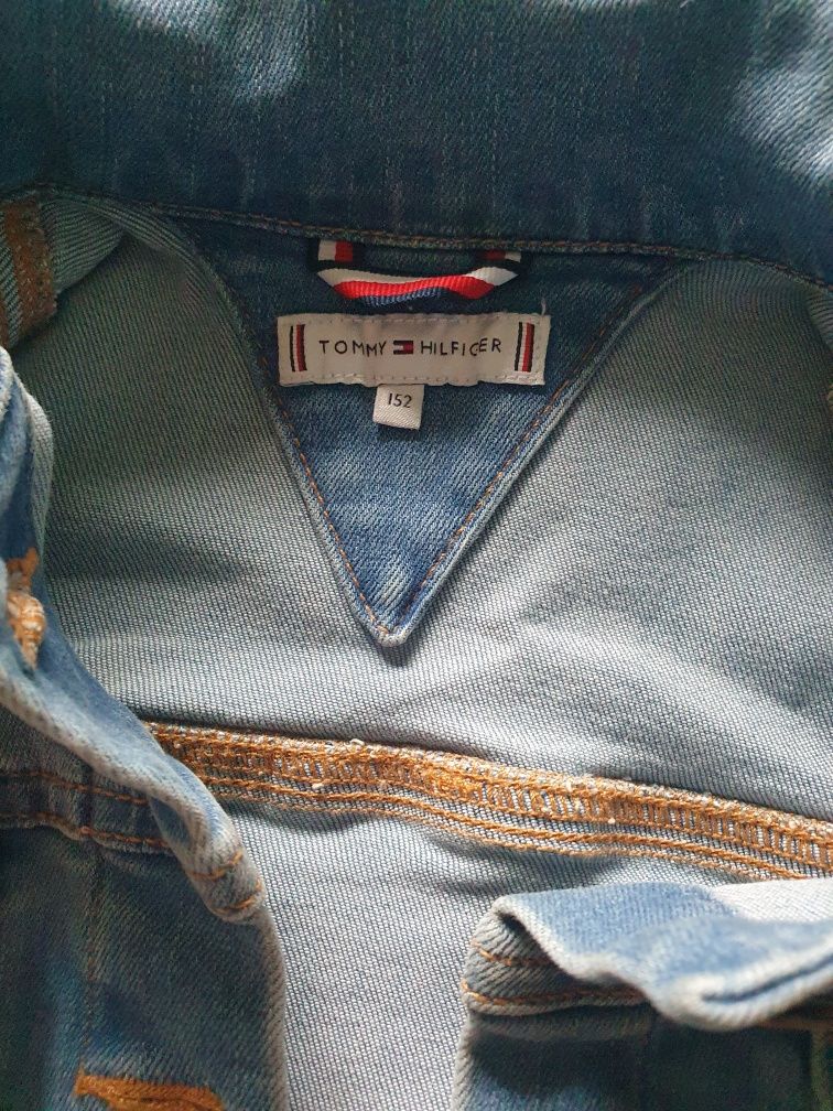 Kurtka jeansowa Tommy Hilfiger 152 damskie XXS UK4