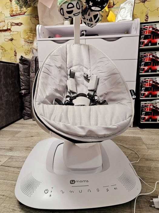 Заколисуючий центр 4moms mamaRoo 5.0 качели мамару укачивающий шезлонг