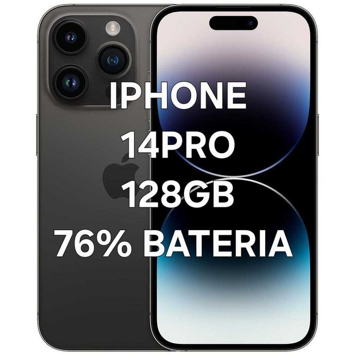 Iphone 14PRO 128GB. 76% Bateria. Excelente