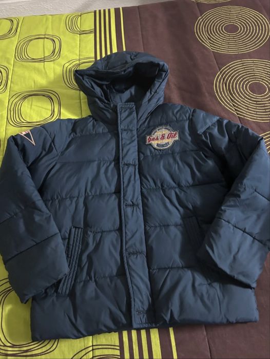 Casaco azul benetton