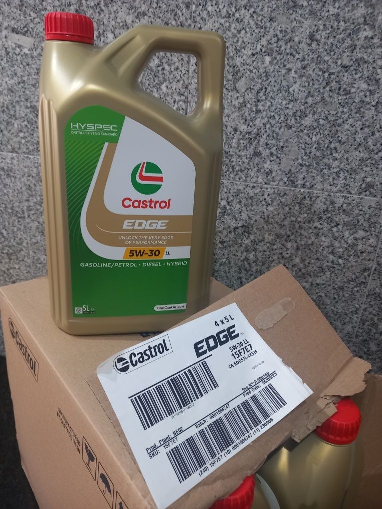 Castrol Edge 5w30 Totalmente sintético