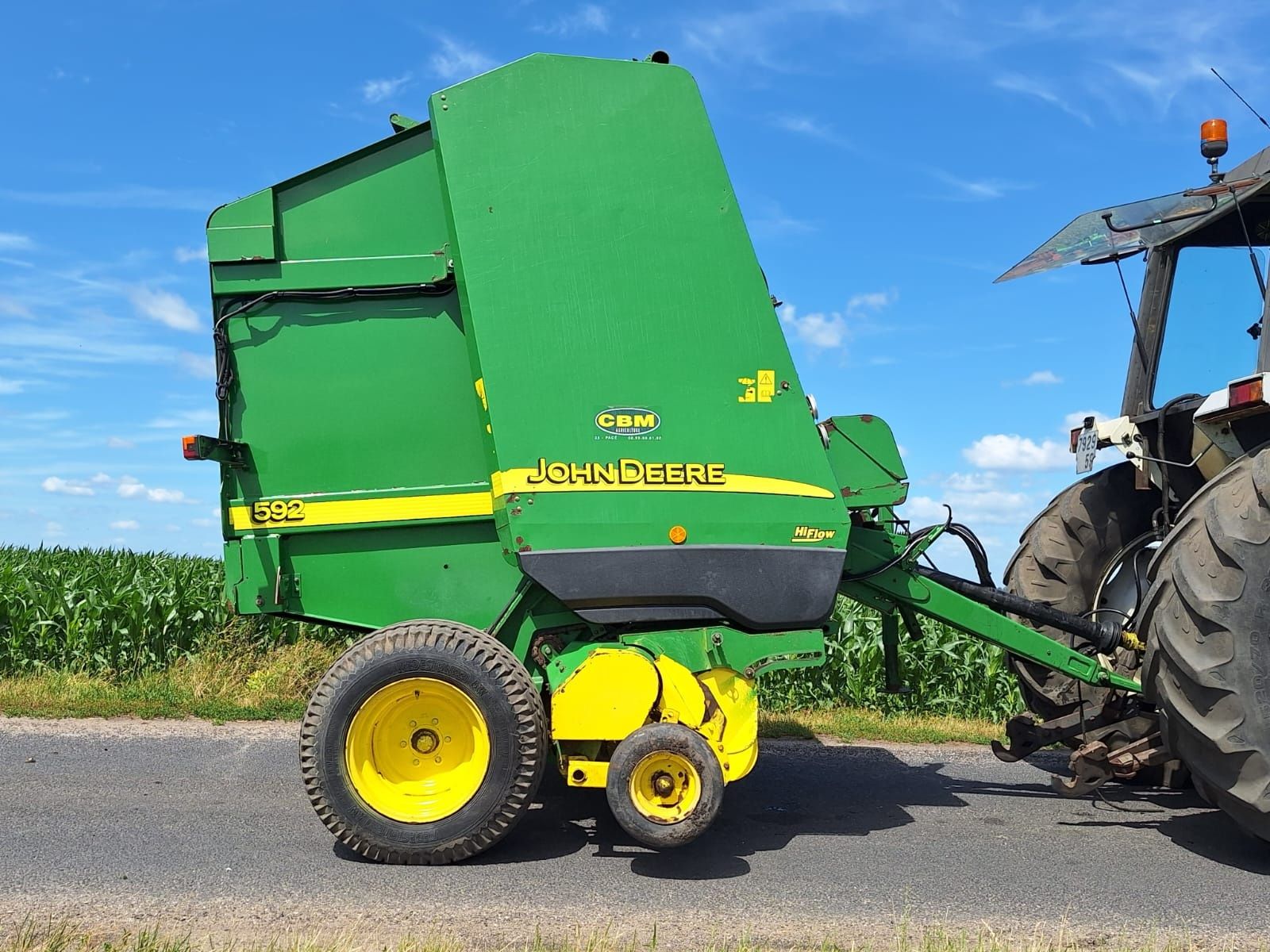 Prasa john deere 592 hi - flow