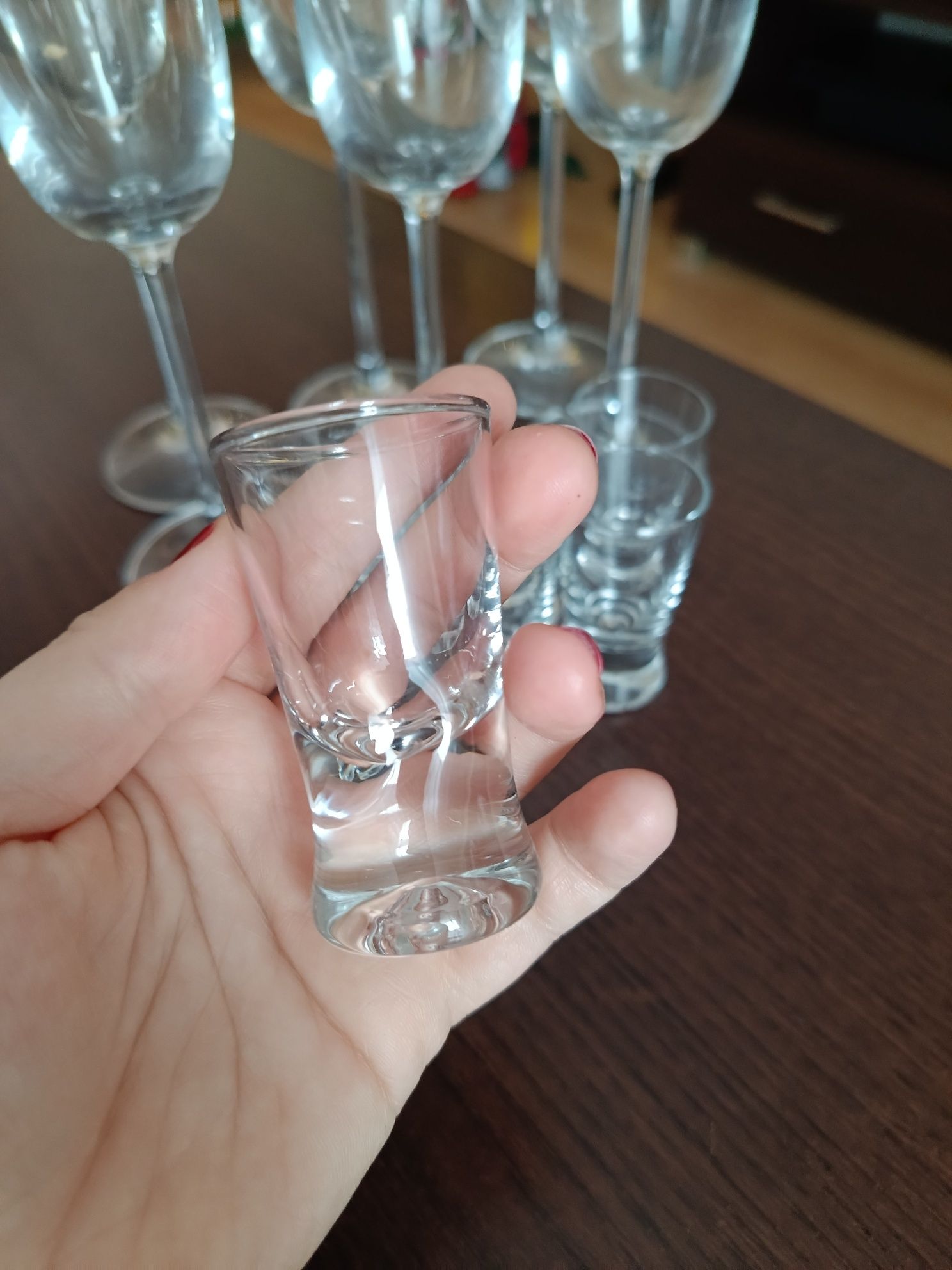 Kieliszki 12 szt. Do szampana, małe