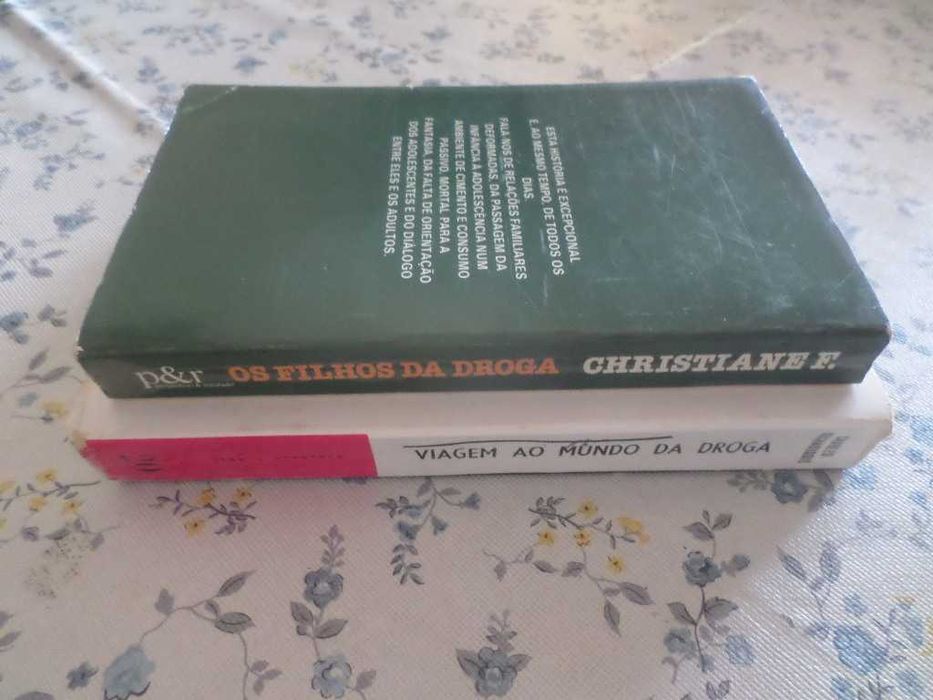 Livros Os Filhos da Droga e Viagem ao Mundo da Droga